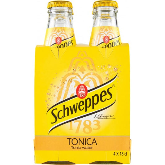 SCHWEPPS TONICA IN VETRO X4